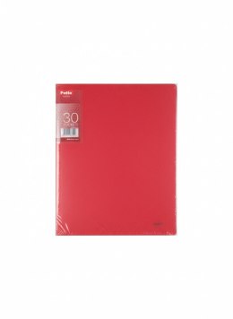Teczka ofertowa Clear Book A4 kolor: czerwony 30 kieszeni Patio (6301) Patio