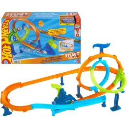 Tor wyścigowy City RAJDOWY CYKLON + samochód Hot Wheels (JHK73) Hot Wheels