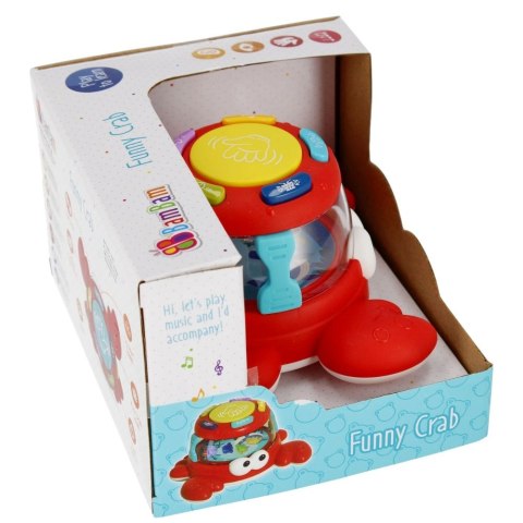 Zabawka dźwiękowa Krabik muzyczny Bam Bam (515139) Bam Bam