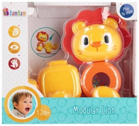 Zabawka edukacyjna Lew modułowy Bam Bam (569118) Bam Bam