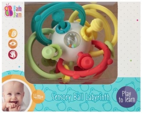 Zabawka edukacyjna kula sensoryczna Labirynt Bam Bam (541620) Bam Bam