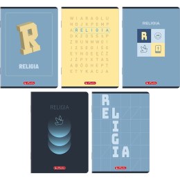 Zeszyt A5 Religia mix 60k. 70g krata Herlitz (400206356) Herlitz