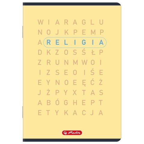 Zeszyt A5 Religia mix 60k. 70g krata Herlitz (400206356) Herlitz