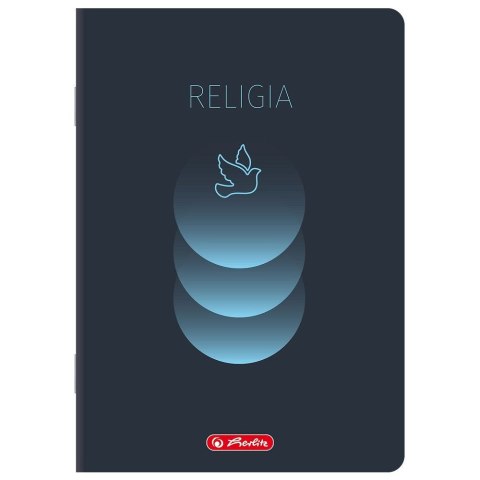 Zeszyt A5 Religia mix 60k. 70g krata Herlitz (400206356) Herlitz