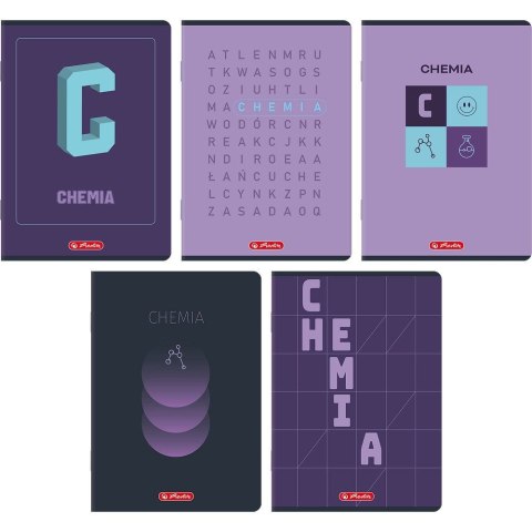 Zeszyt A5 chemia mix 60k. 70g krata Herlitz (400206351) Herlitz