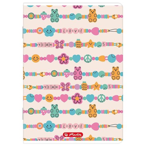 Zeszyt A5 mix 16k. 70g linia podwójna kolorowa Herlitz (400206335) Herlitz