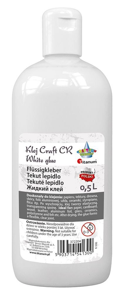 Klej w płynie Craft-Fun Series Craft CR 500ml Titanum (K-500) Titanum