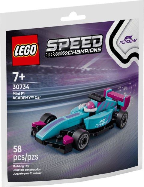 Klocki konstrukcyjne Speed Champions Mały bolid F1 ACADEMY™ Lego (30734) Lego