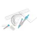 Komplet geometryczny 7 el. Starpak (560248) Starpak
