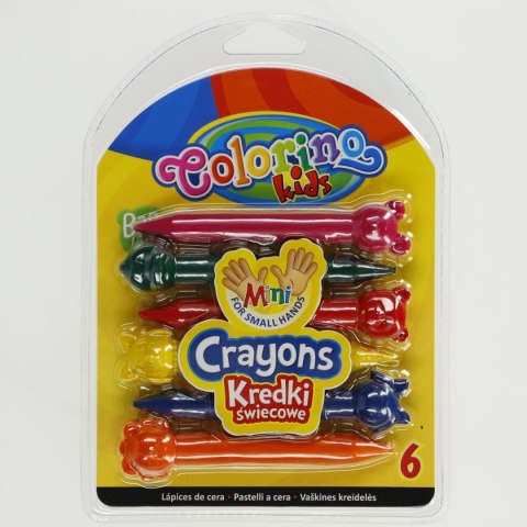 Kredki świecowe 6 kol. Patio (33022) Patio