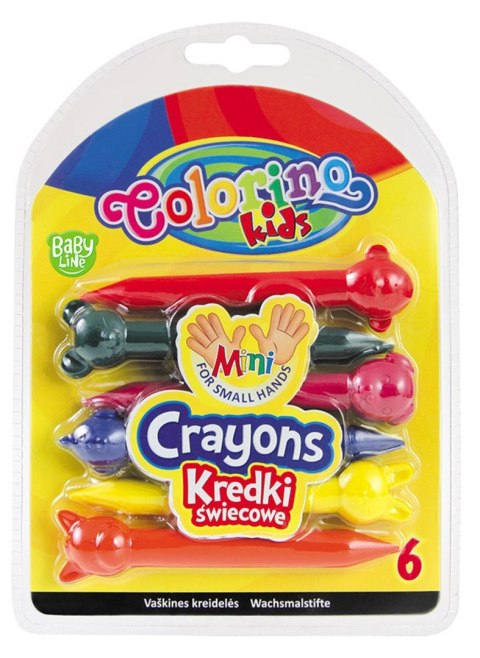 Kredki świecowe 6 kol. Patio (33022) Patio