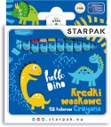 Kredki świecowe Dino 12 kol. Starpak (512004) Starpak