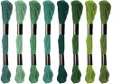 Mulina Craft-Fun Series tonacja zielona 8 kol. Titanum (21DT0514-2) Titanum