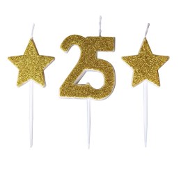 Świeczka urodzinowa pikery 25 lat Antella (SH-588-25) Antella