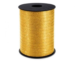Wstążka brokatowa 5x458 [mm x m] złoty Godan (GT-5MP22) Godan