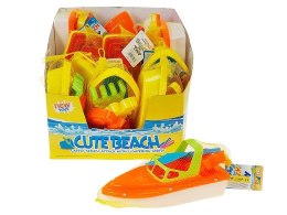 Zestaw do piasku 5 części, łódka Adar (619975) Adar