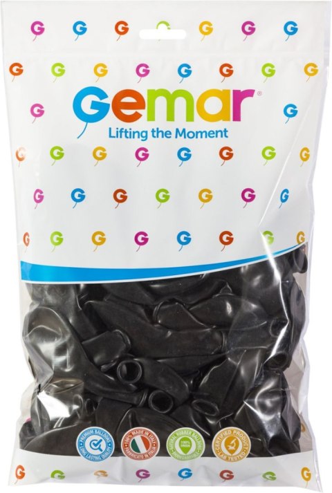Balon gumowy 100 szt czarny 10cal Godan (G90/14) Godan