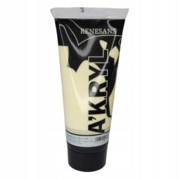 Farba akrylowa kolor: żółty neapolitański 200ml Renesans (03) Renesans