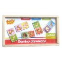 Gra logiczna domino drewniane Smily Play (SPW83591) Smily Play