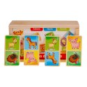 Gra logiczna domino drewniane Smily Play (SPW83591) Smily Play