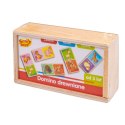 Gra logiczna domino drewniane Smily Play (SPW83591) Smily Play