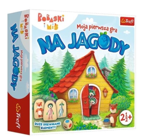 Gra planszowa Rodzina Treflików Na jagody, Bobaski i Miś Trefl (02063) Trefl