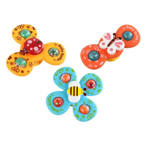 Grzechotka Spinnery Biedronka Pszczółka Motylek Przyssawki Lean (17338) Lean