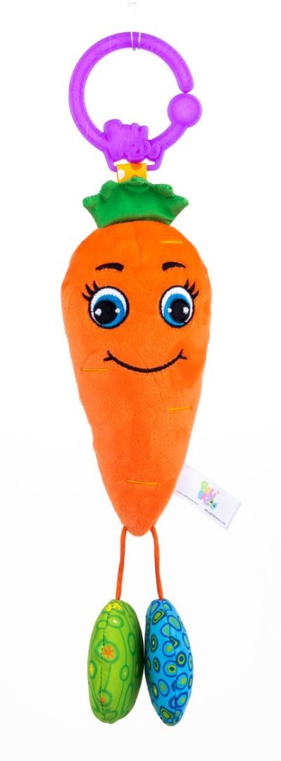 Grzechotka zawieszka marchewka Balibazoo (BB80238) Balibazoo