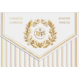 Kartka składana A5 A5 KOMUNIA PASKI Henry (5905701485871) Henry