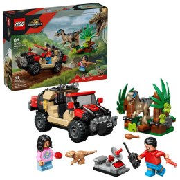 Klocki konstrukcyjne Jurassic World Ucieczka terenówką przed raptorem Lego (76972) Lego
