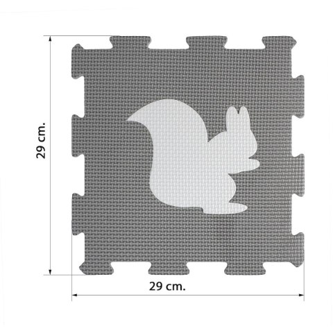 Mata dla malucha piankowa zwierzęta, 29x29cm Smily Play (SP84354) Smily Play