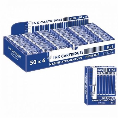 Naboje zwykły niebieski Starpak (299829) Starpak