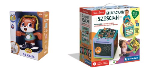 Pakiet PROMOCJA Dj Kocio+Edukacyjny sześcian Discovery (624301+654431) Discovery