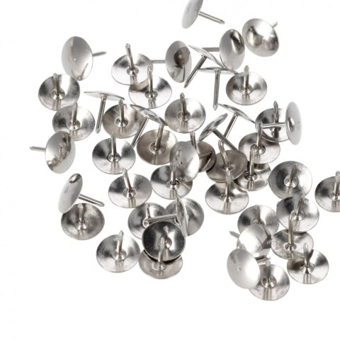 Pinezki kolor: srebrny 50 szt Starpak (559660) Starpak