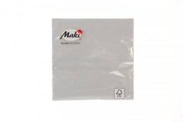 Serwetki srebrny celuloza [mm:] 330x330 Pol-mak Pol-mak