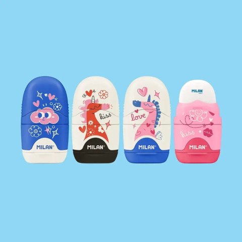 Temperówko-gumka Capsule Flowicorn Milan (4701116FLC) Milan