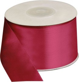 Wstążka Craft-Fun Series satynowa 50x25 [mm x m] różowa ciemna Titanum (50/25/006) Titanum