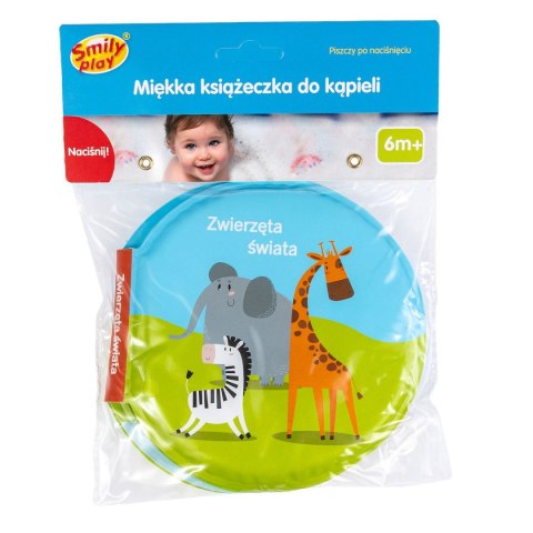 Zabawka do kąpieli książeczka zwierzęta Smily Play (SP83975) Smily Play