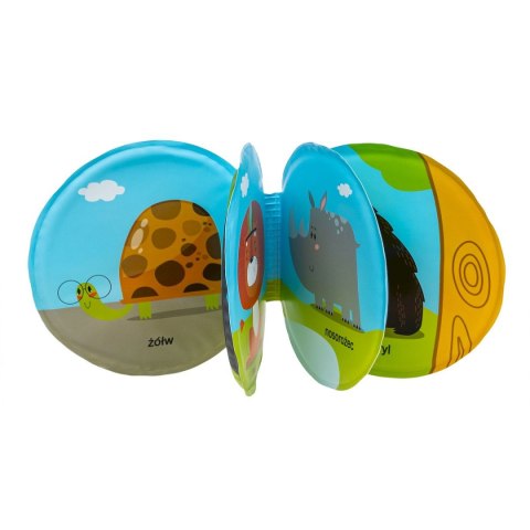 Zabawka do kąpieli książeczka zwierzęta Smily Play (SP83975) Smily Play
