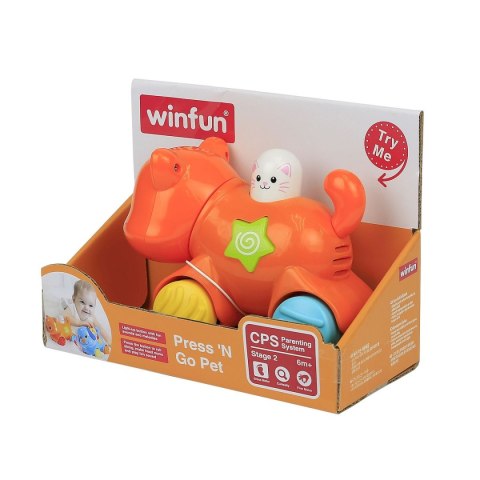 Zabawka edukacyjna Kotek naciśnij i jedź Smily Play (000734) Smily Play