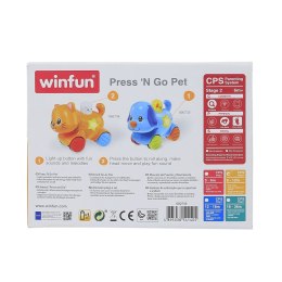 Zabawka edukacyjna Piesek naciśnij i jedź Smily Play (000733) Smily Play