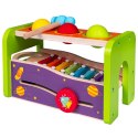 Zabawka edukacyjna Przybijanka drewniana z cymbałkami Smily Play (SPW83694) Smily Play