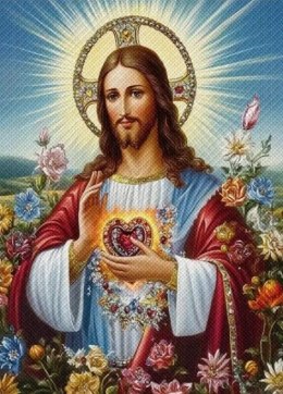 Zestaw kreatywny Diamentowa mozaika Święty Dekalog 40x30cm Norimpex (NO-2002003) Norimpex