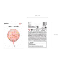 Balon foliowy dla kochanej mamy 18cal Partydeco (FB210) Partydeco