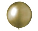 Balon gumowy shiny 25szt. złoty 19cal Godan (GB150/88) Godan