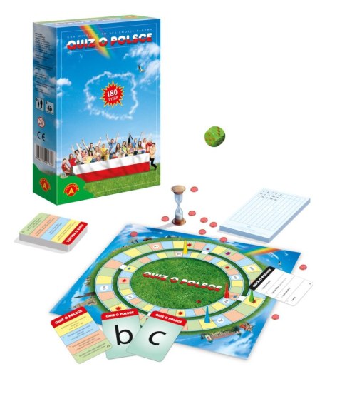 Gra planszowa QUIZ O POLSCE MINI Quiz Alexander (5906018004168) Alexander