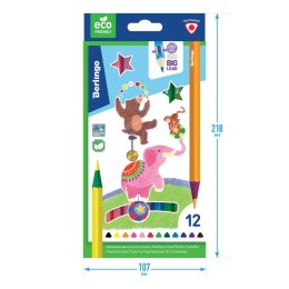 Kredki świecowe 6 kol. Berlingo (4260107499862) Berlingo