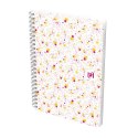 Notes (notatnik) A5 Floral 60k. linia [mm:] 158x210 Oxford (400094953) Oxford