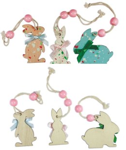 Ozdoba drewniana Craft-Fun Series drewniane króliczki zawieszki Titanum (22BR1001) Titanum