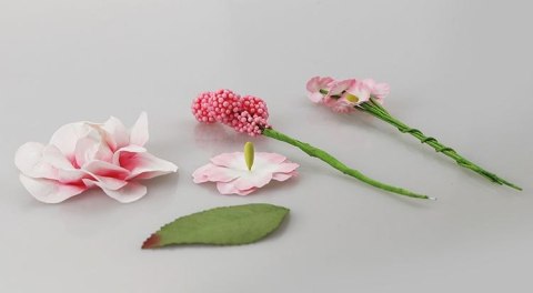 Ozdoba papierowa Craft-Fun Series kwiaty Titanum (25YX0902-7) Titanum